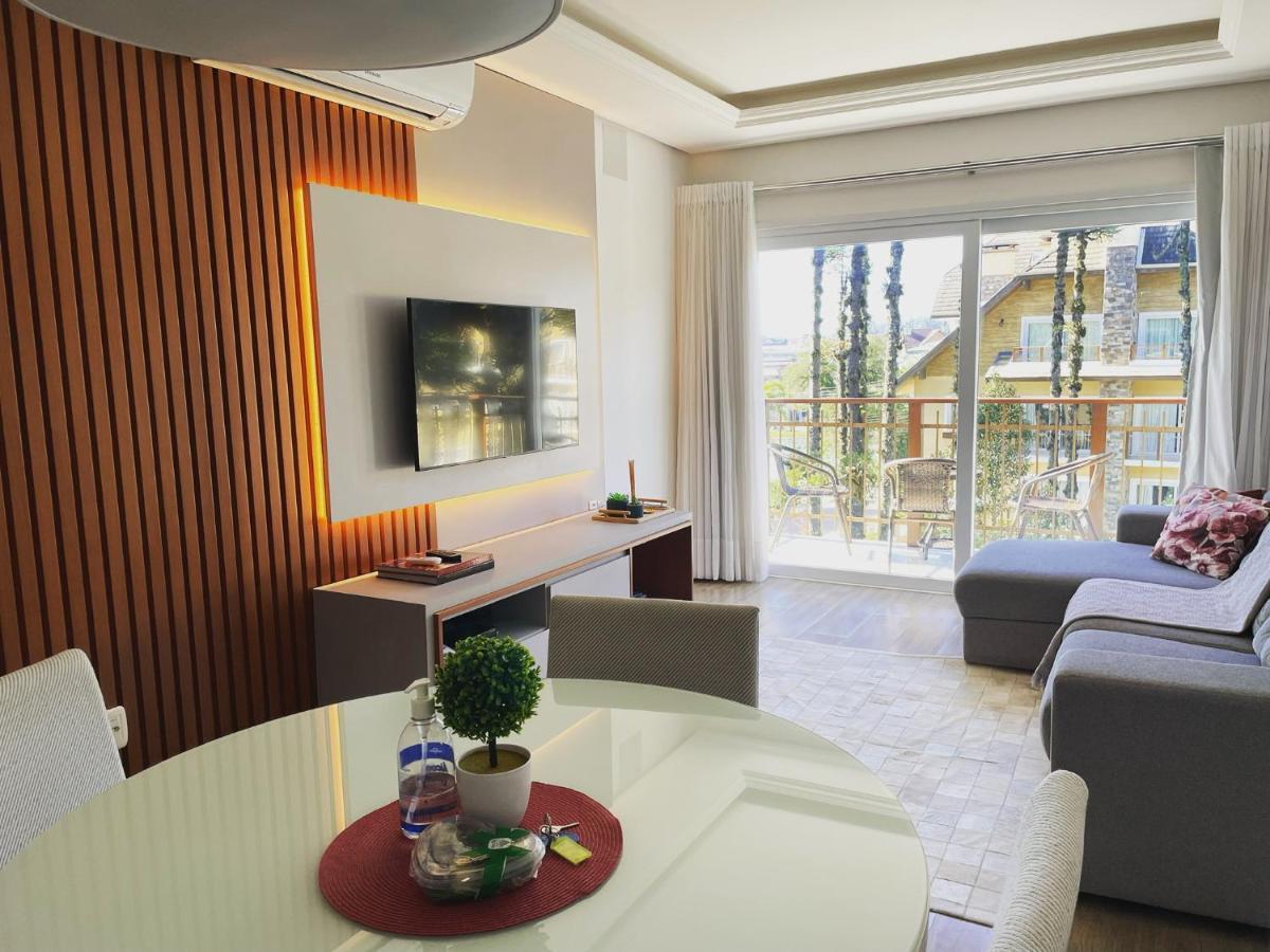 Excelente Apartamento Em Gramado/Rs No Condominio Casa De Pedra Exteriér fotografie